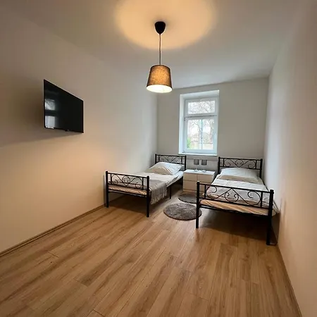 公寓 Moderne 3-zimmer Monteurswohnung Bis 6 Personen Im Leipziger Sueden - Knautkleeberg